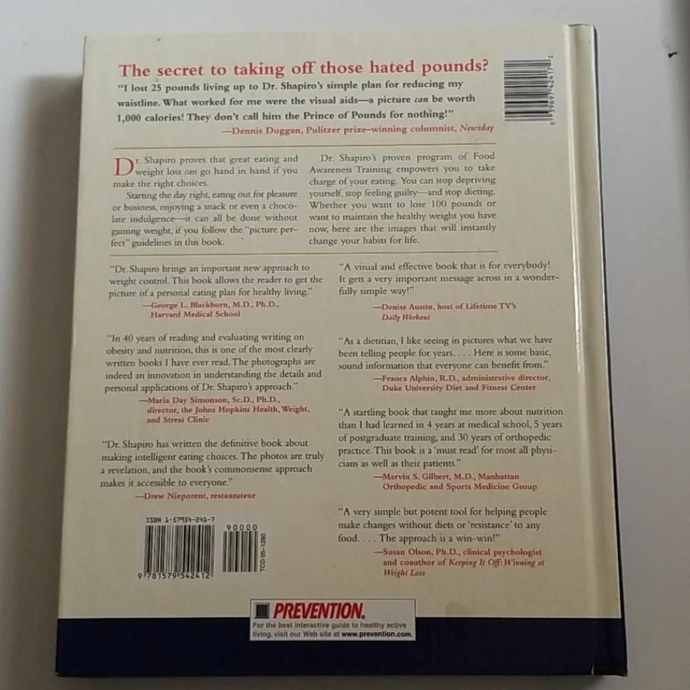 Dr. Shapiro's Picture Perfect Weight Loss Book